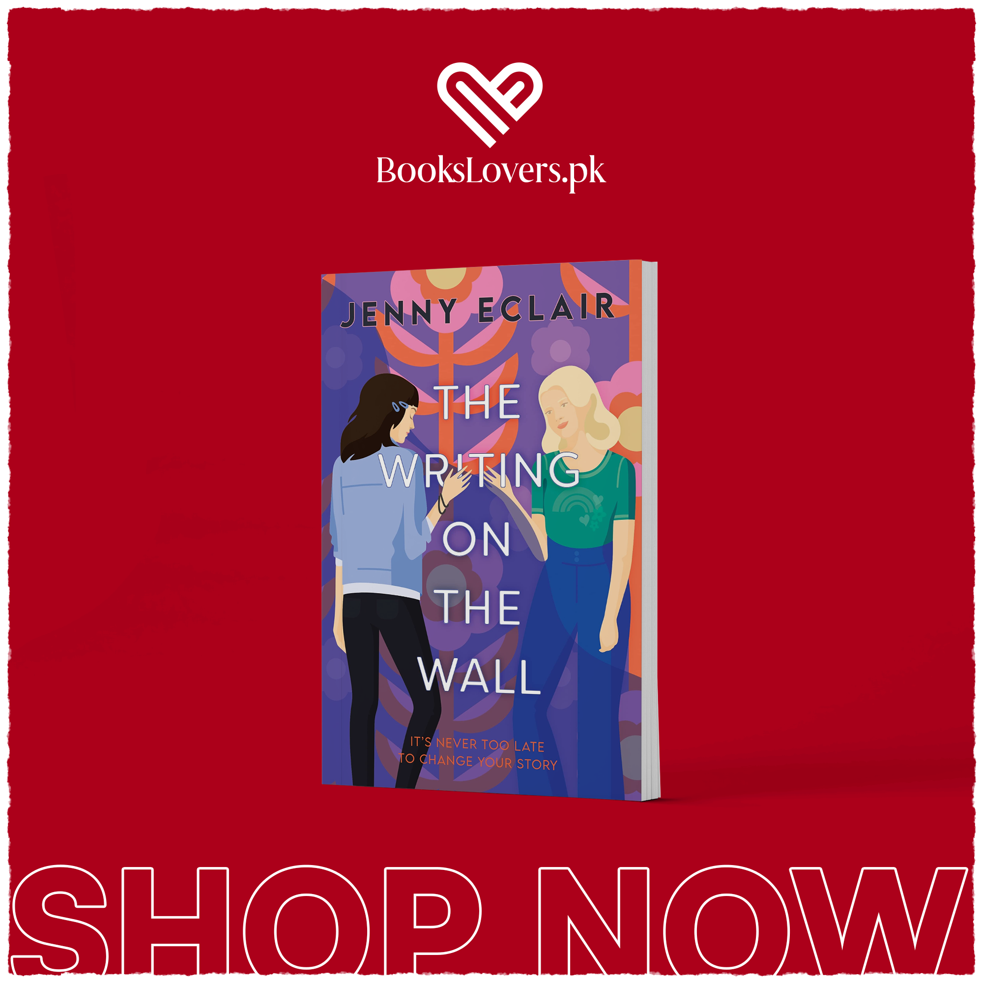 The Writing on the Wall by Jenny Eclair