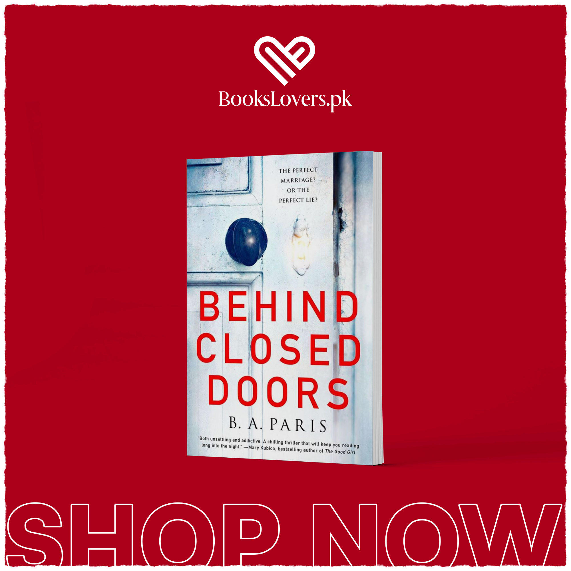 Behind Closed Doors by B.A. Paris
