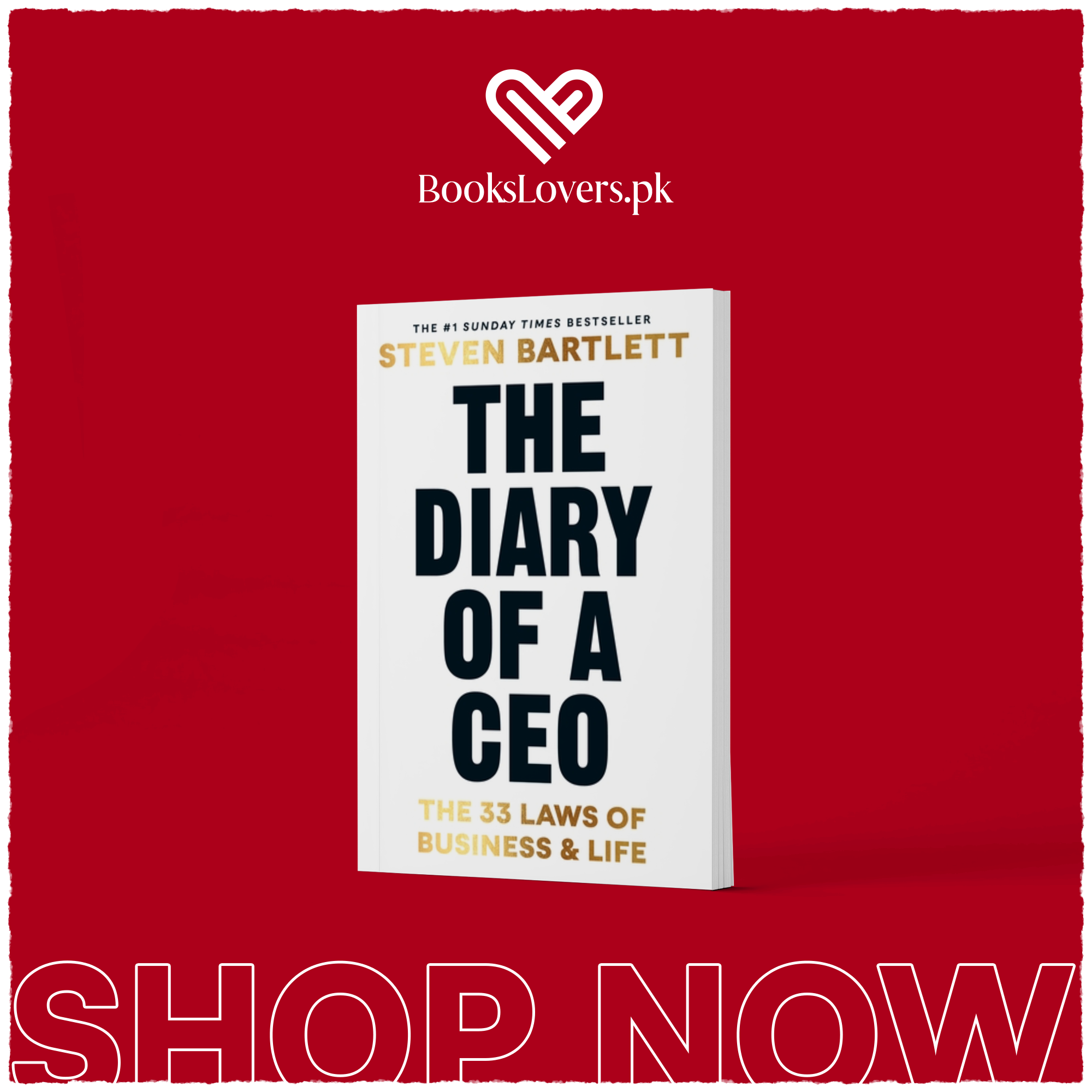 The Diary of a CEO: The 33 Laws of Business and Life by Steven Bartlett