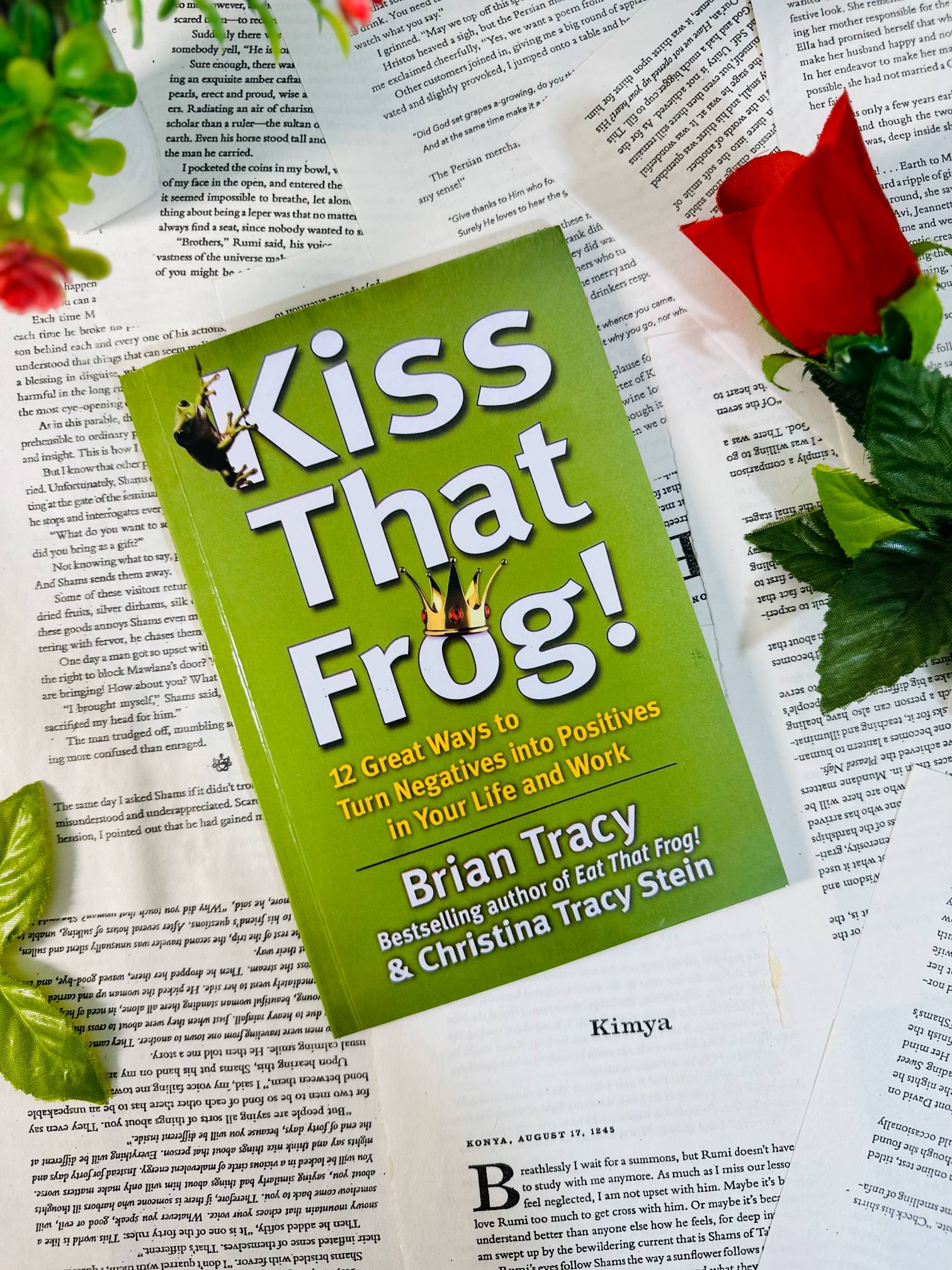 Kiss That Frog!: 12 Great Ways to Turn Negatives into Positives in Your Life and Work by Brian Tracy