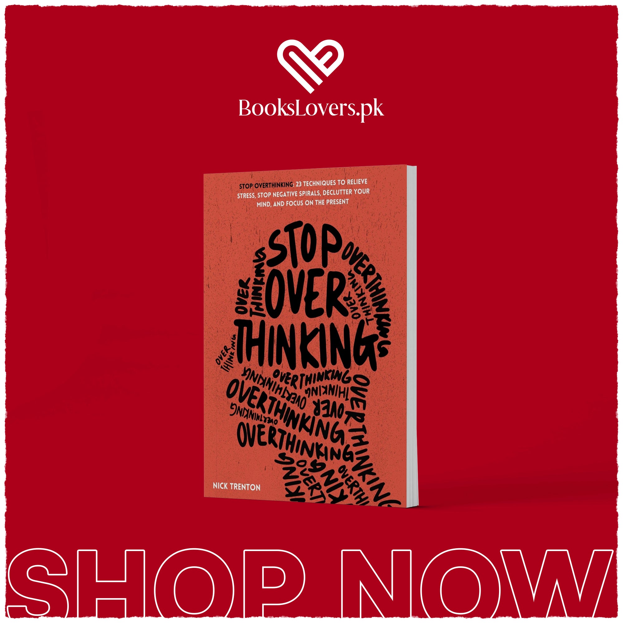 Stop Overthinking By Nick Trenton Bookslovers Pk