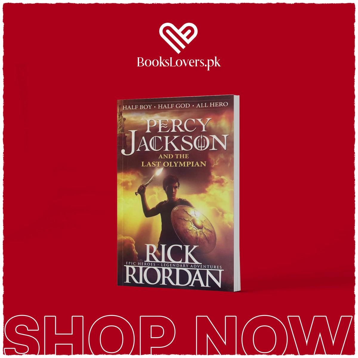 Percy Jackson And The Last Olympian by Rick Riordan