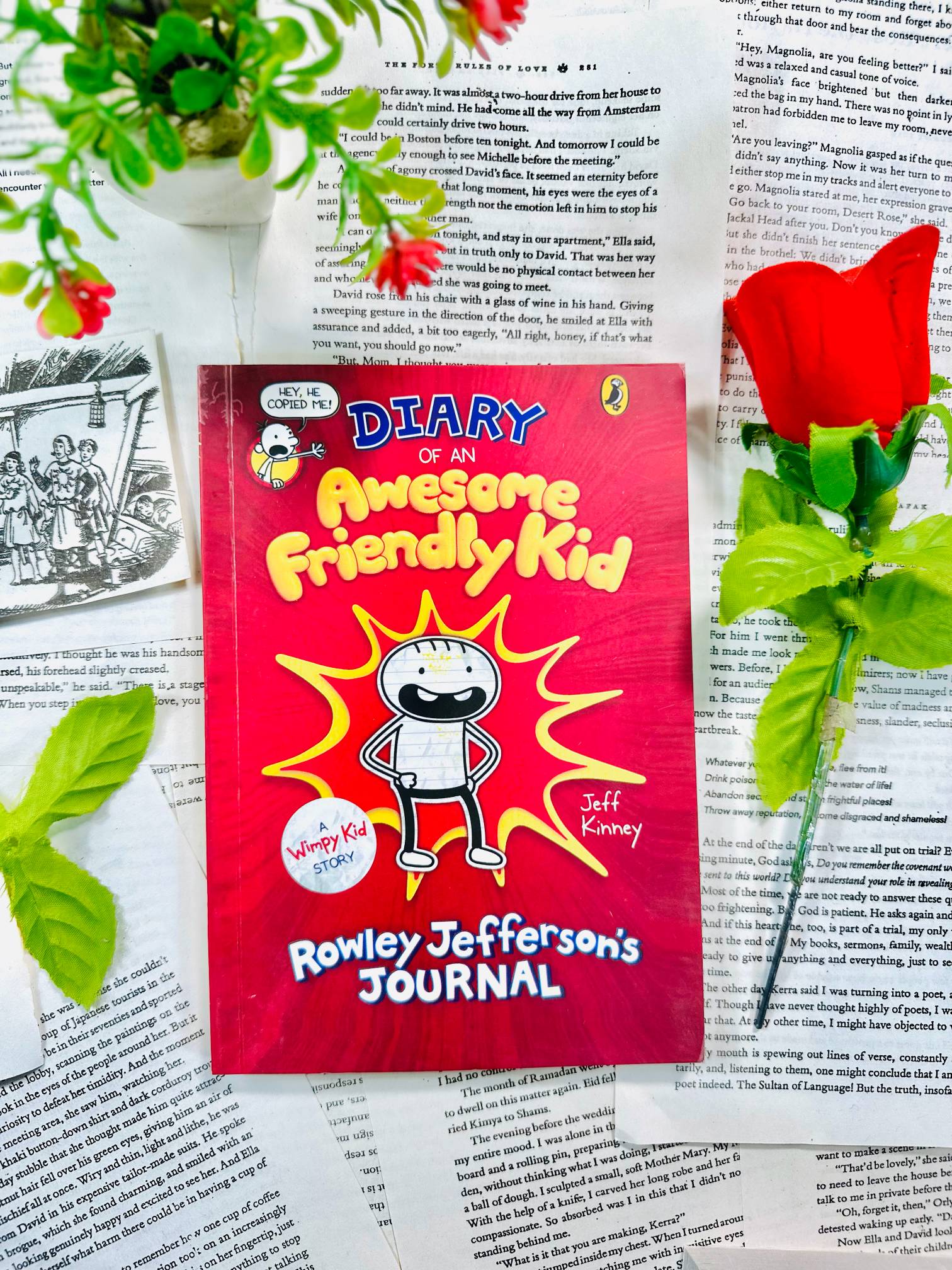 Diary of an Awesome Friendly Kid: Rowley Jefferson's Journal