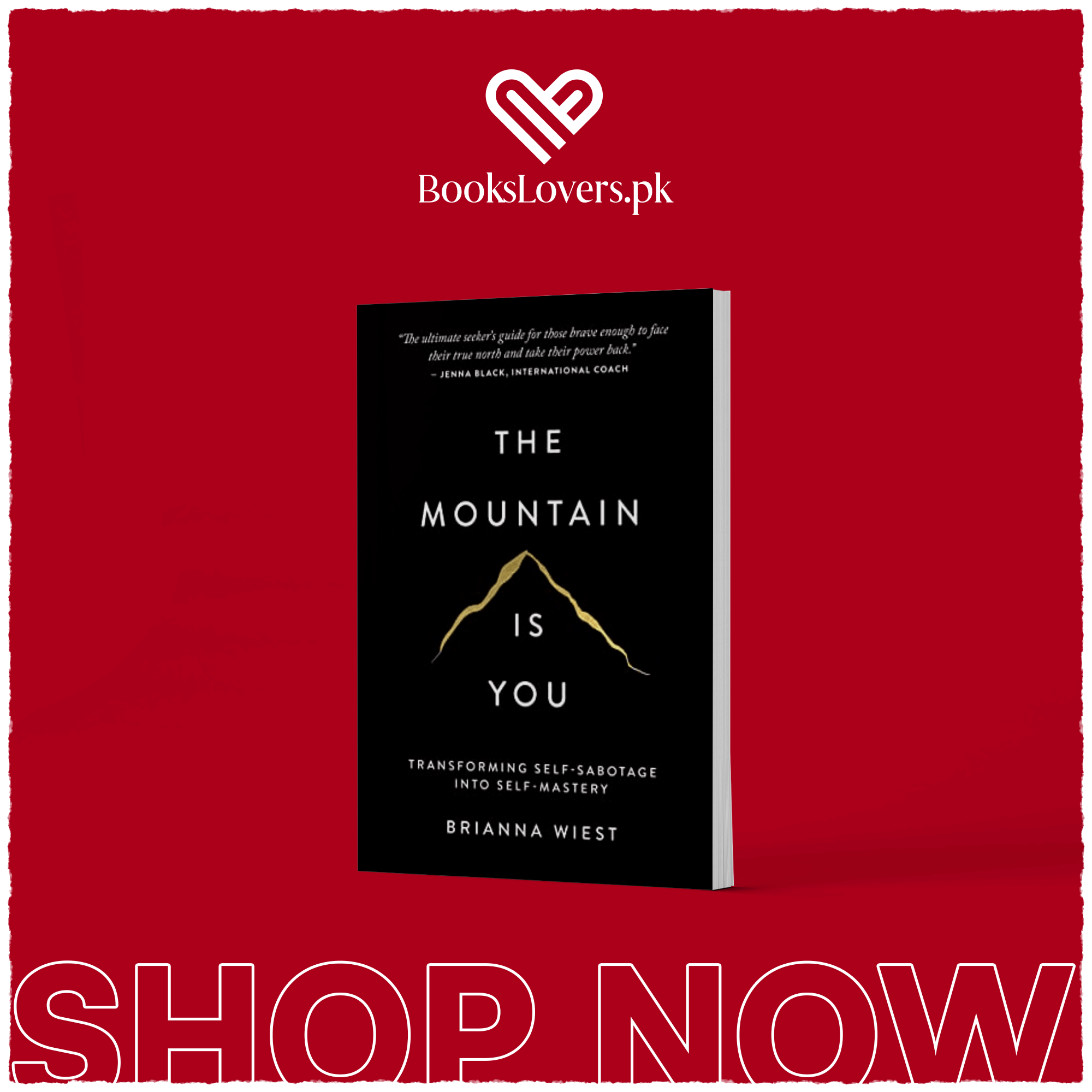 The Mountain Is You: Transforming Self-Sabotage Into Self-Mastery by Brianna Wiest