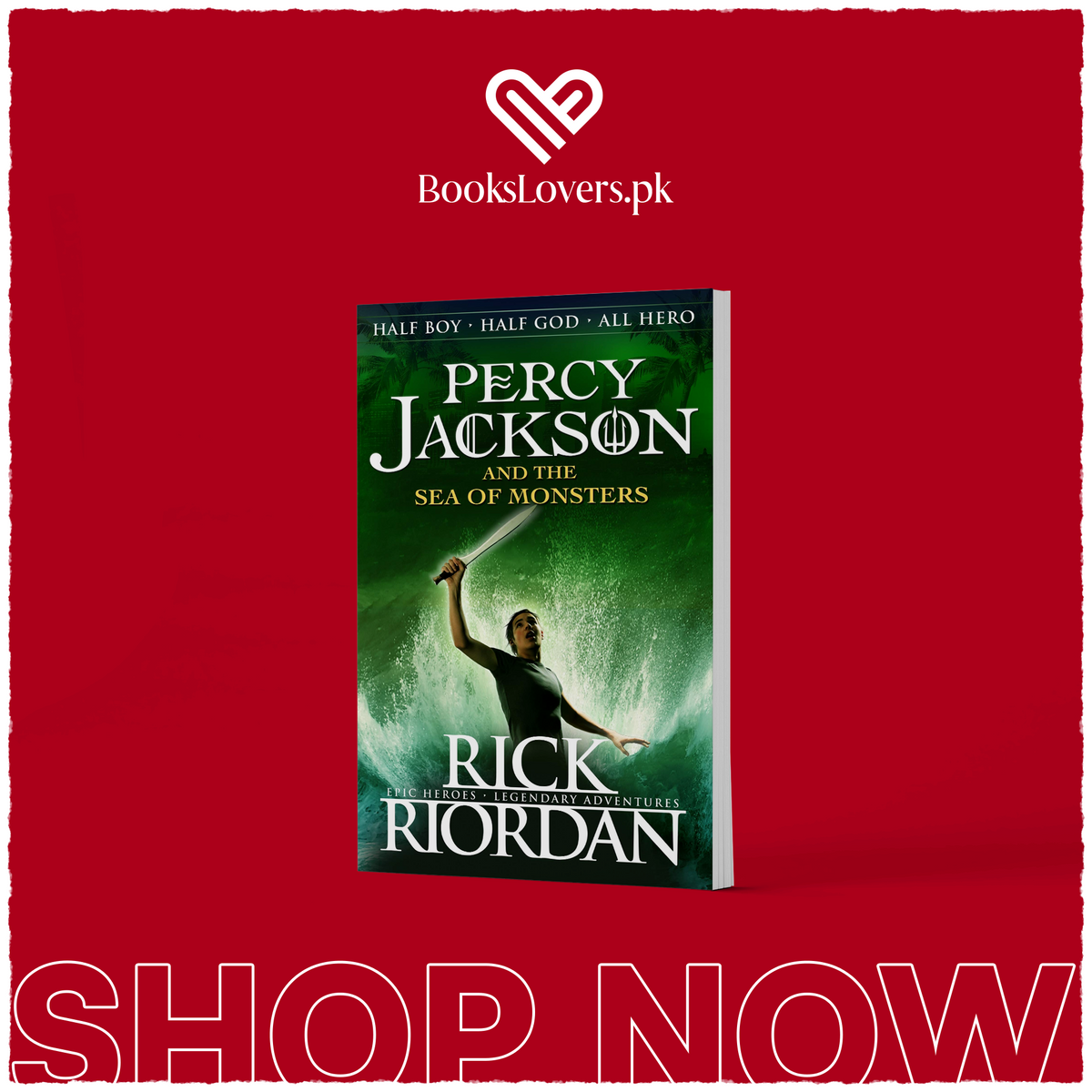 Percy Jackson and the Olympians The Sea of Monsters by Rick Riordan
